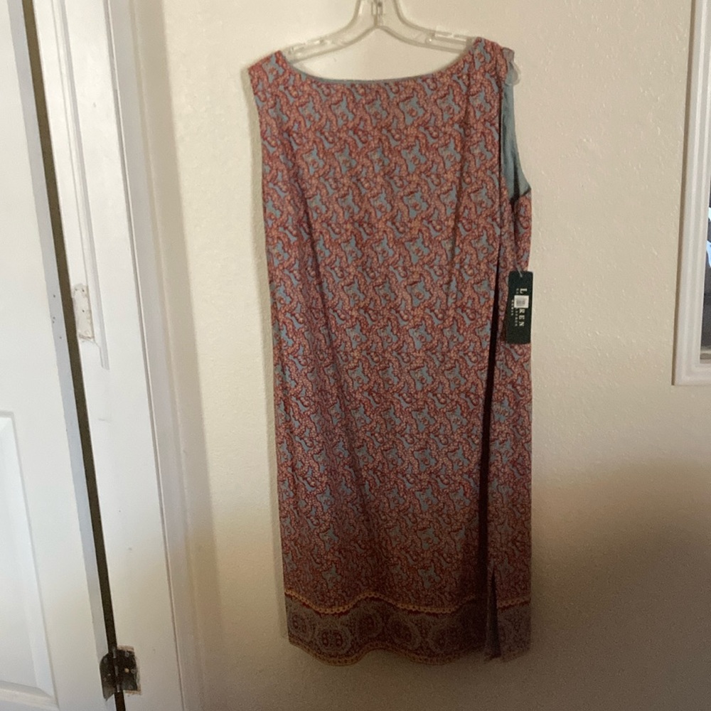 NWT Lauren by Ralph Lauren size 20W cotton dress